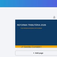 Reforma Tributária 2026 - Banner LF Gestão Contábil
